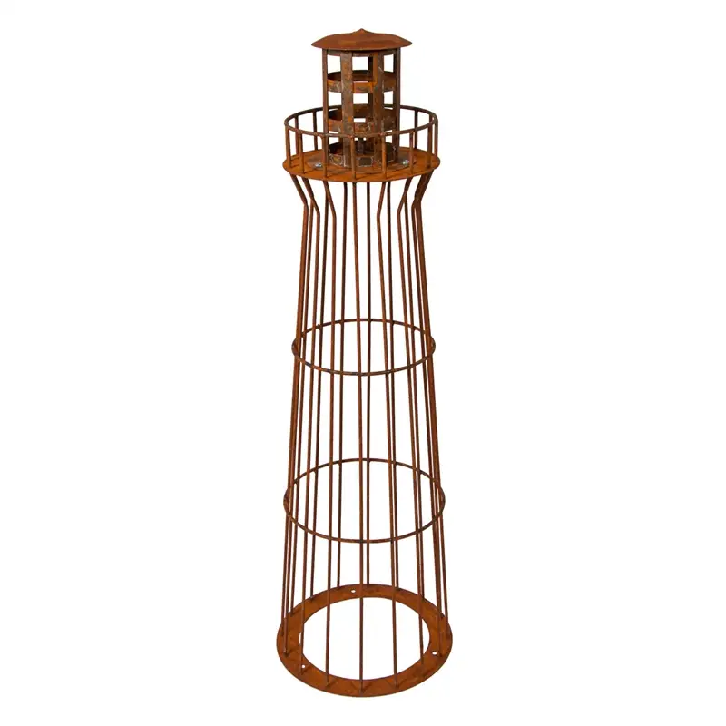Saisonangebot VOSS.garden Leuchtturm 100cm, Edelrost-Design