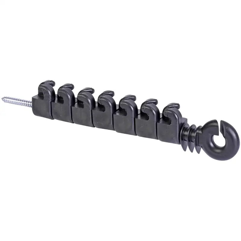 Neue Kollektion 10x 8er Strecken-Isolatoren, mit Holzgewinde - Marderabwehr, Waschbärabwehr, Katzenzaun