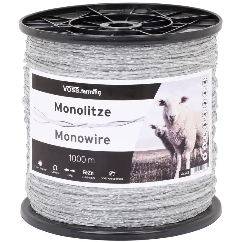 Versand Am Gleichen Tag Mono-Litze, Polylitze 1000m, transparent 2**