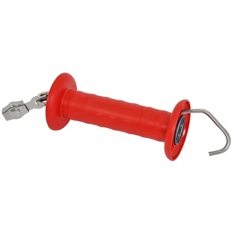 Heißes Angebot VOSS.farming Torgriff mit Seilanschluss "easy +" rot (Edelstahl)
