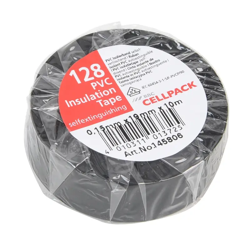 Knallerangebot Isolierband 10m x 19mm, PVC, schwarz
