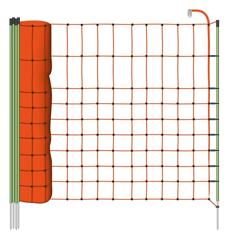 50m Kleintier/ Wildschutz-Netz, 65cm, 1 Spitze Neu Im Sortiment