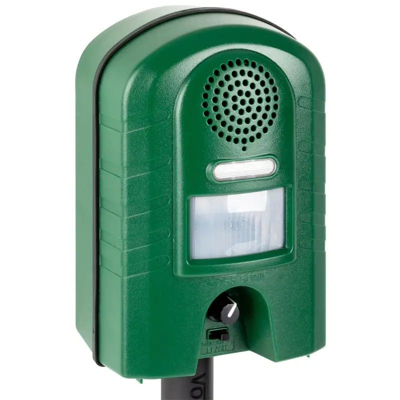 VOSS.sonic 2800 Ultraschall Abwehr (inkl. Blitzlicht) Katzenabwehr, Hundeabwehr, Marderabwehr Preisknaller