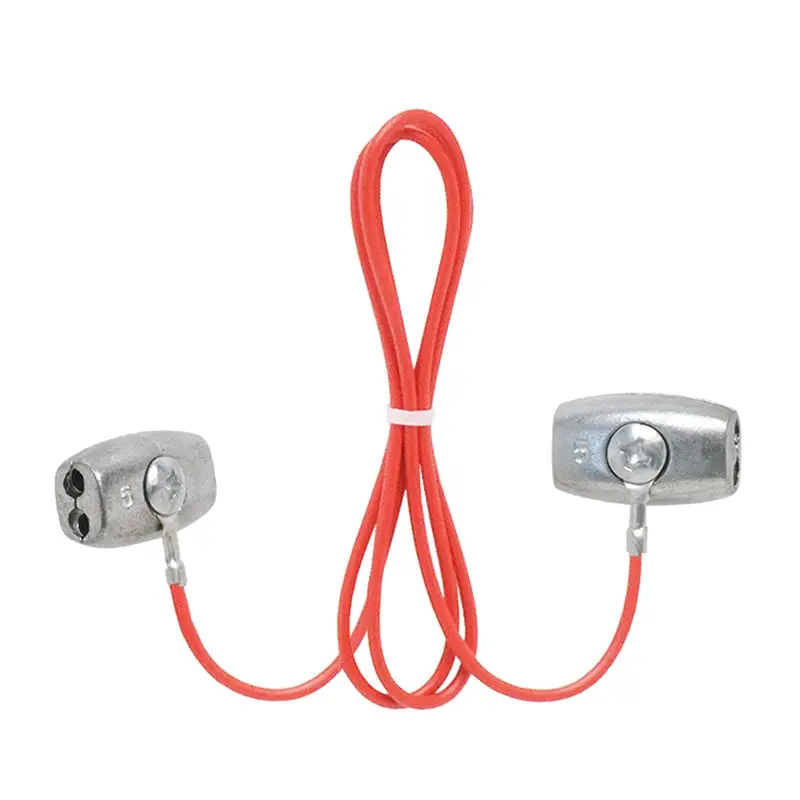 Abverkauf VOSS.farming Seil-Verbindungskabel Elektrozaun, 60cm, schraubbar