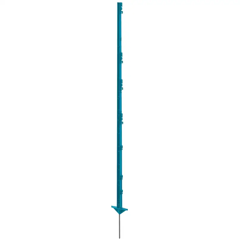 Schnäppchen 20x VOSS.farming "style" Weidezaunpfähle, 156 cm, Doppeltritt, petrol