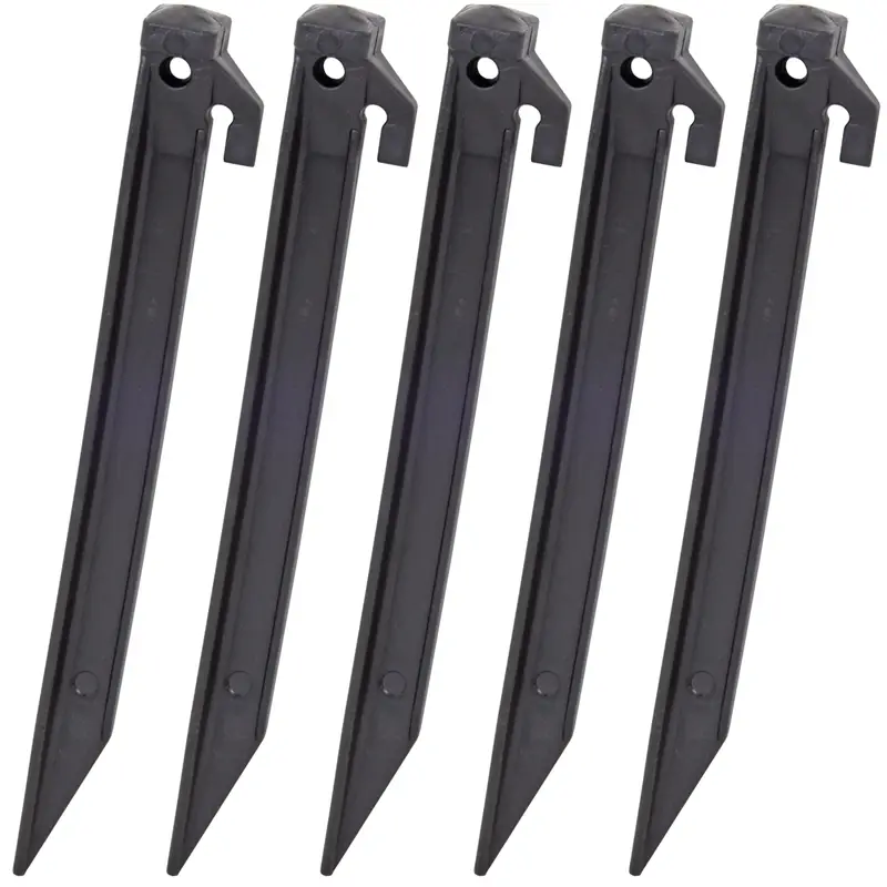 Online Kaufen VOSS.farming 5x Heringe 22cm, Bodenanker, Abspannhaken, extra robust, schwarz