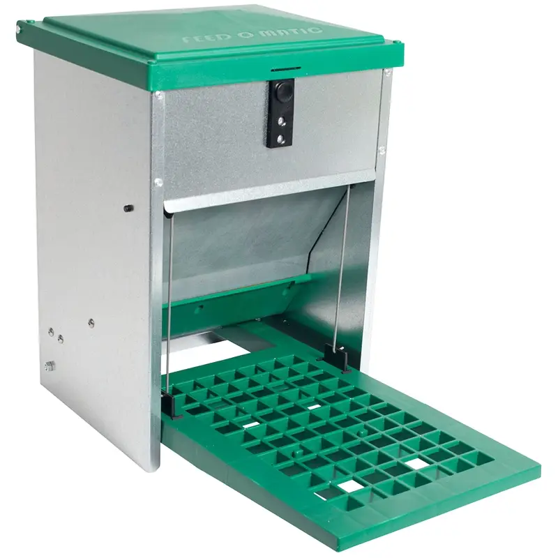 Günstig FEED-O-MATIC Geflügelfutterautomat mit Trittplatte, verzinkt, 5kg