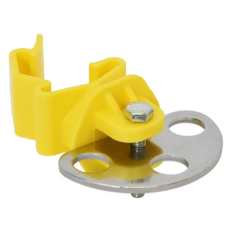 Sonderangebot 2x VOSS.farming Torgriffisolator "Versa", T-Post, gelb