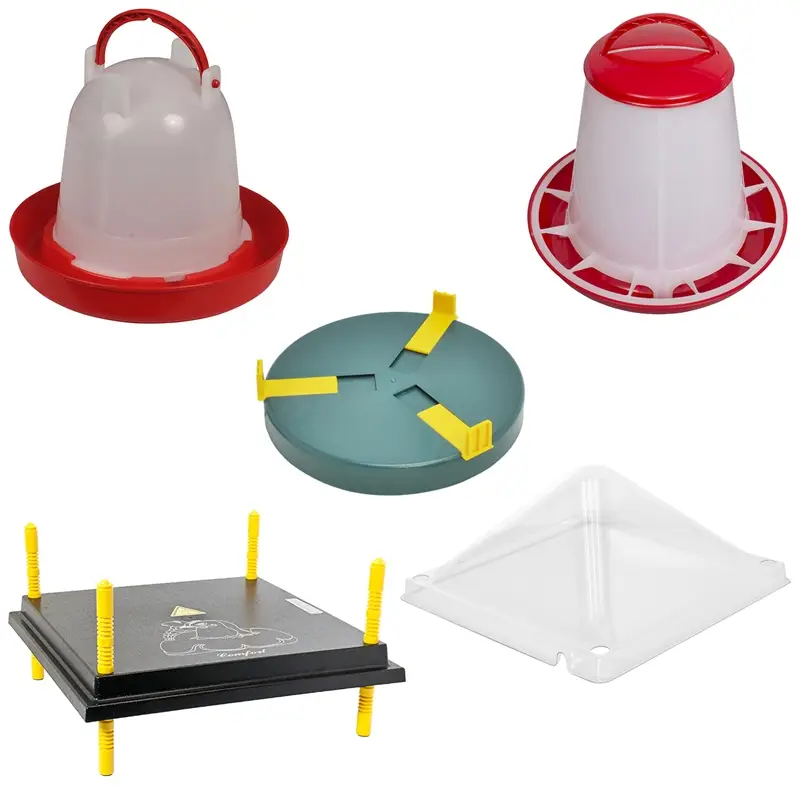 Bestseller Komplettset 40 x 40 cm Wärmeplatte + Tränke + Futterautomat + Abdeckung + Tränkenwärmer