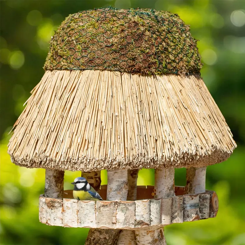 Meistverkauft VOSS.garden Vogelhaus "Pellworm", Reetdach, oval, XL, 55 x 70cm