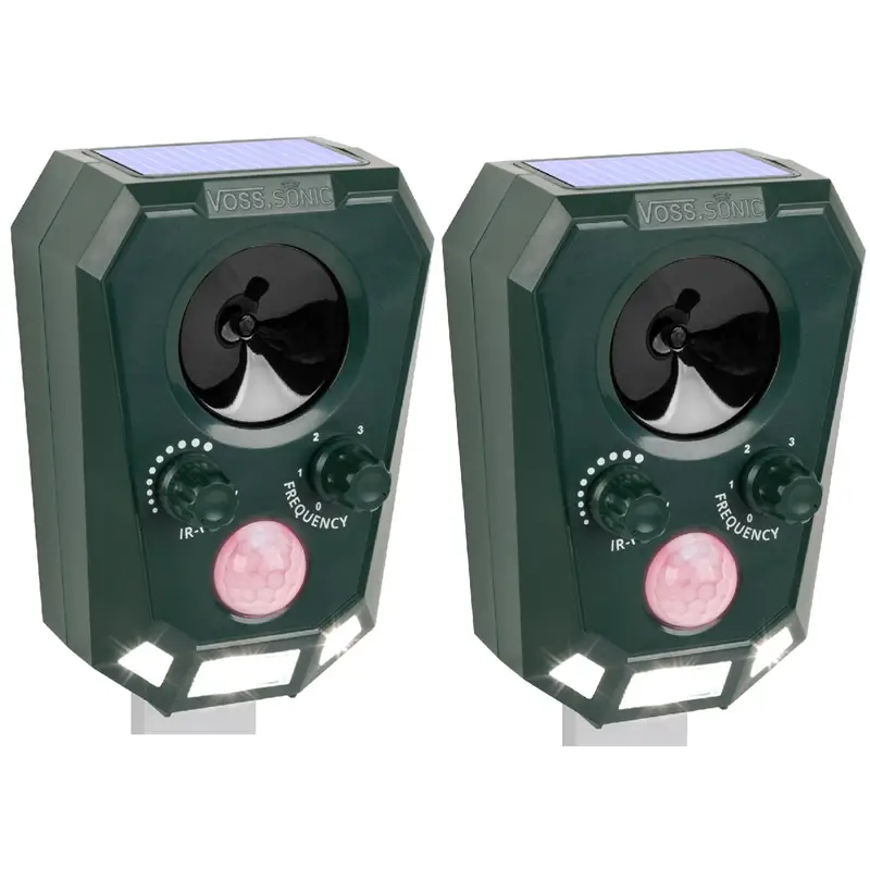Doppelpack: VOSS.sonic 2200 Ultraschall-Abwehr mit Solarbetrieb Preis Gesenkt