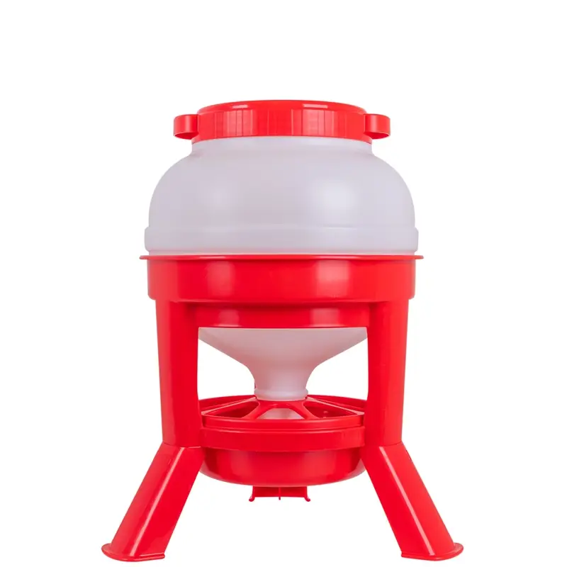 Siphon Futterautomat für Geflügel - robuster Geflügelfutterautomat, 15kg Neue Kollektion