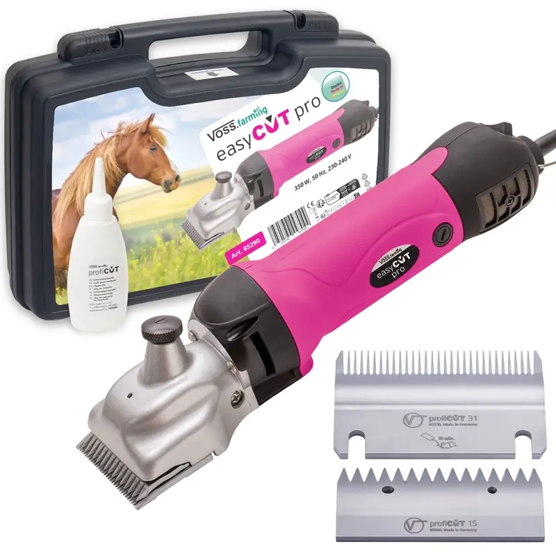 VOSS.farming "easyCUT pro" Pferdeschermaschine (pink) Knallerangebot