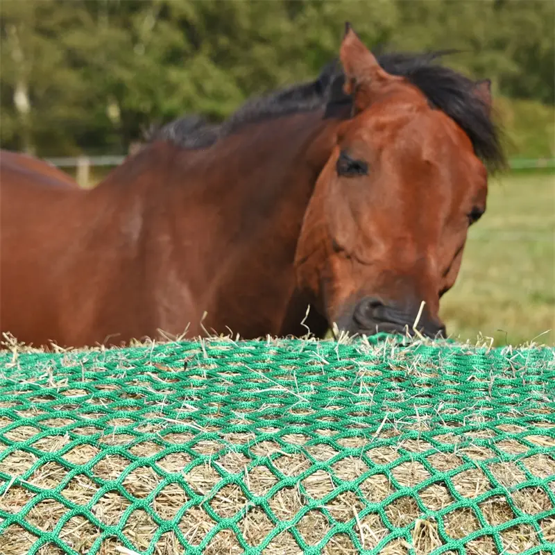 Expressversand VOSS.farming Futtersparnetz "rund" für Heu-Rundballen - Ø 3,50m, Maschenweite 4,5x4,5cm