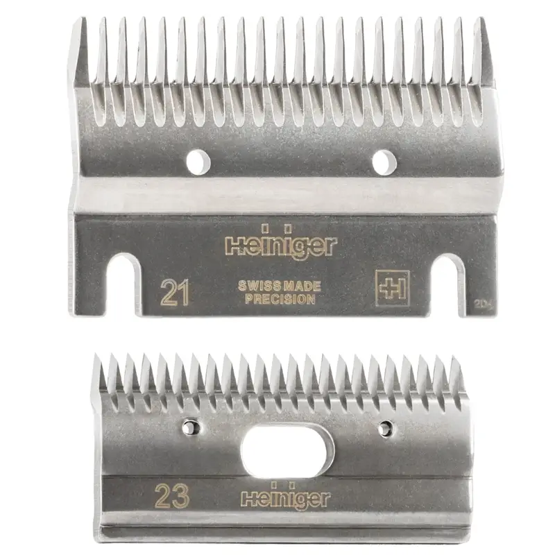 Heiniger Schermesser-Set, 21/23, allround, 2-4mm, Pferd & Rind Super-Preis