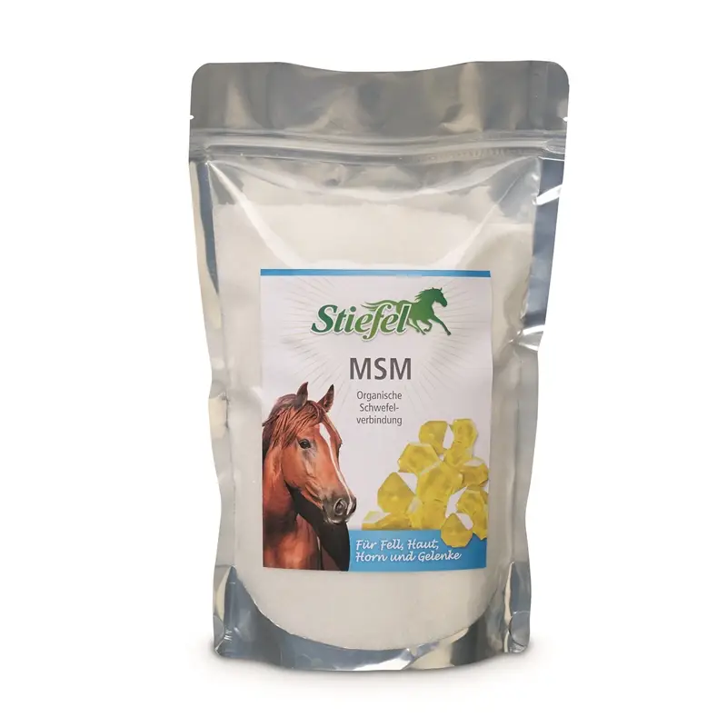 Neuheit Stiefel MSM für Pferde - 1kg