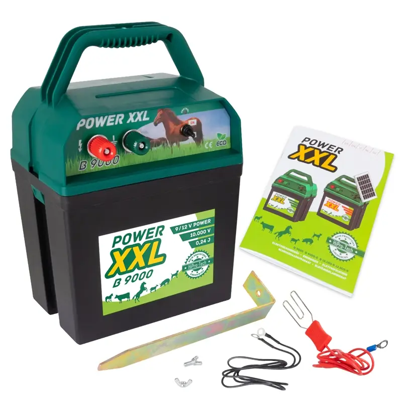 B-Ware: "POWER XXL B 9000" Weidezaungerät (9V, 12V) Neue Kollektion