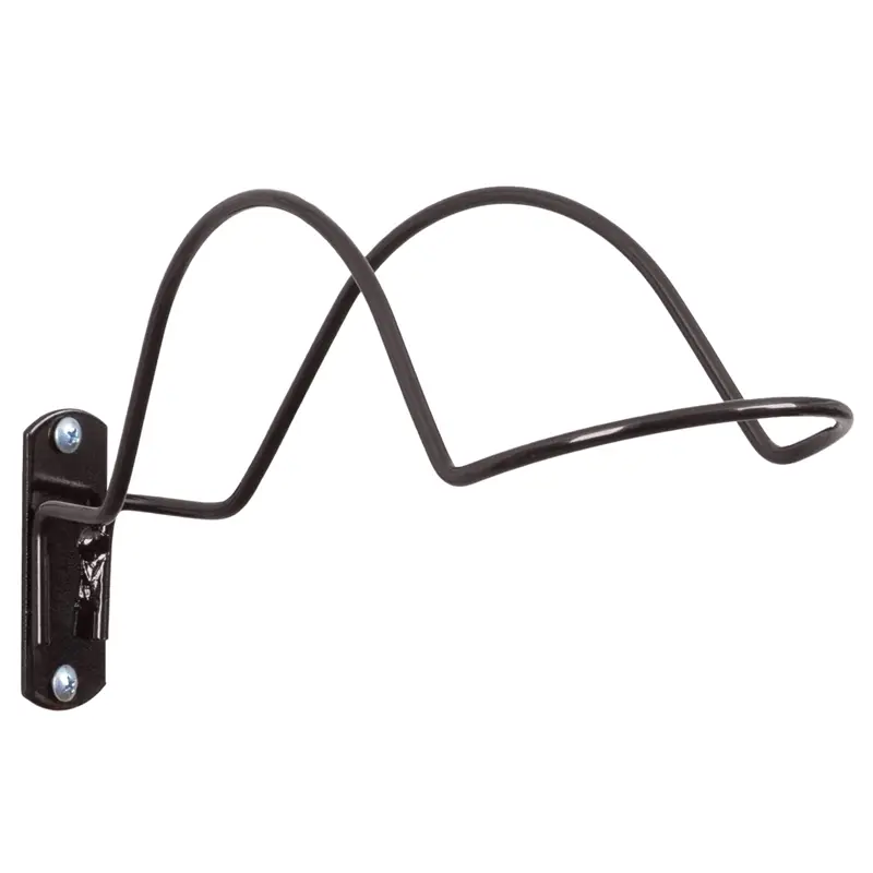 Helmablage für Reithelme, schwarz - praktischer Helmhalter, pulverbeschichtet Markenprodukt