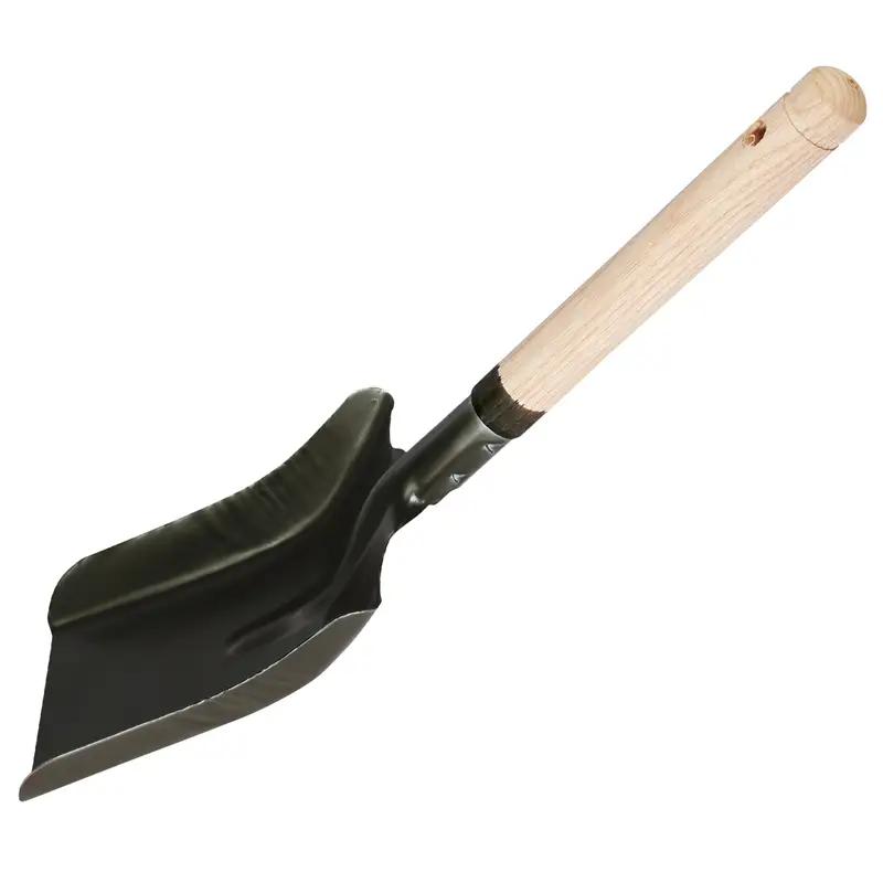 Kohleschaufel mit Holzgriff, schwarz Sofort Bestellen