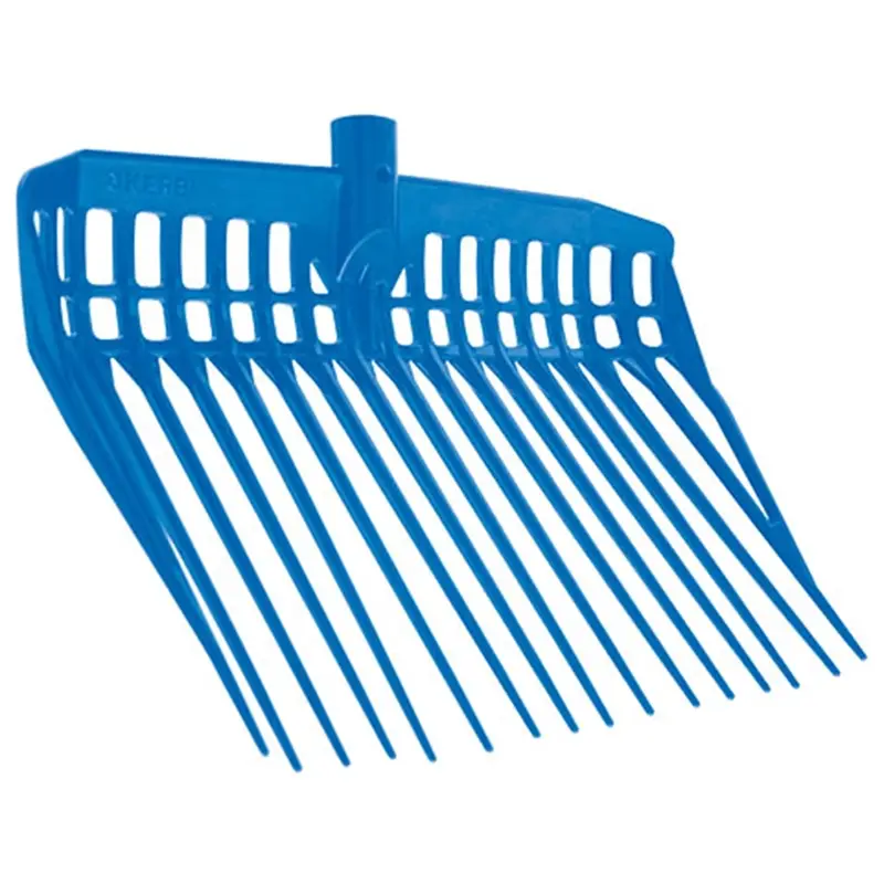 Abverkauf Dunggabel "EcoFork", Bollengabel - royalblau, ohne Stiel