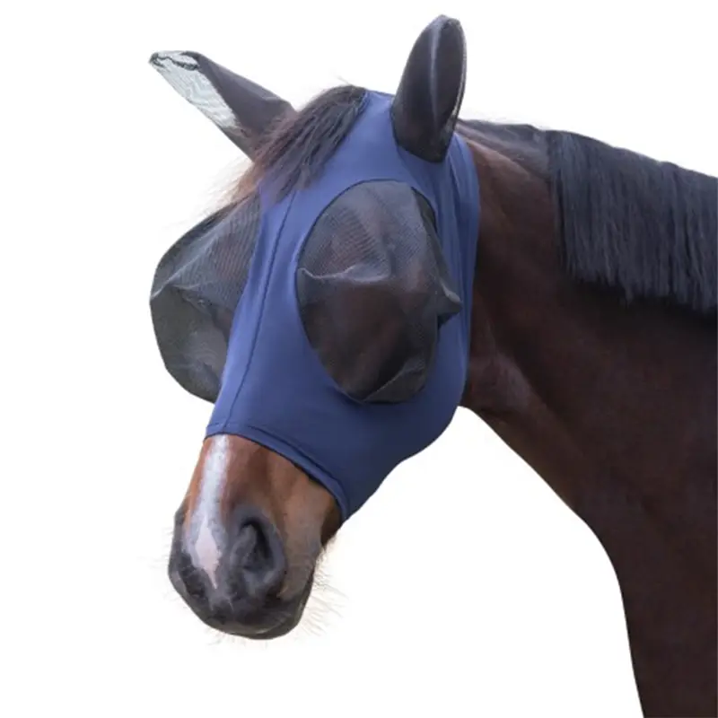 Fliegenschutzmaske FinoStretch blau, Cob Top-Seller