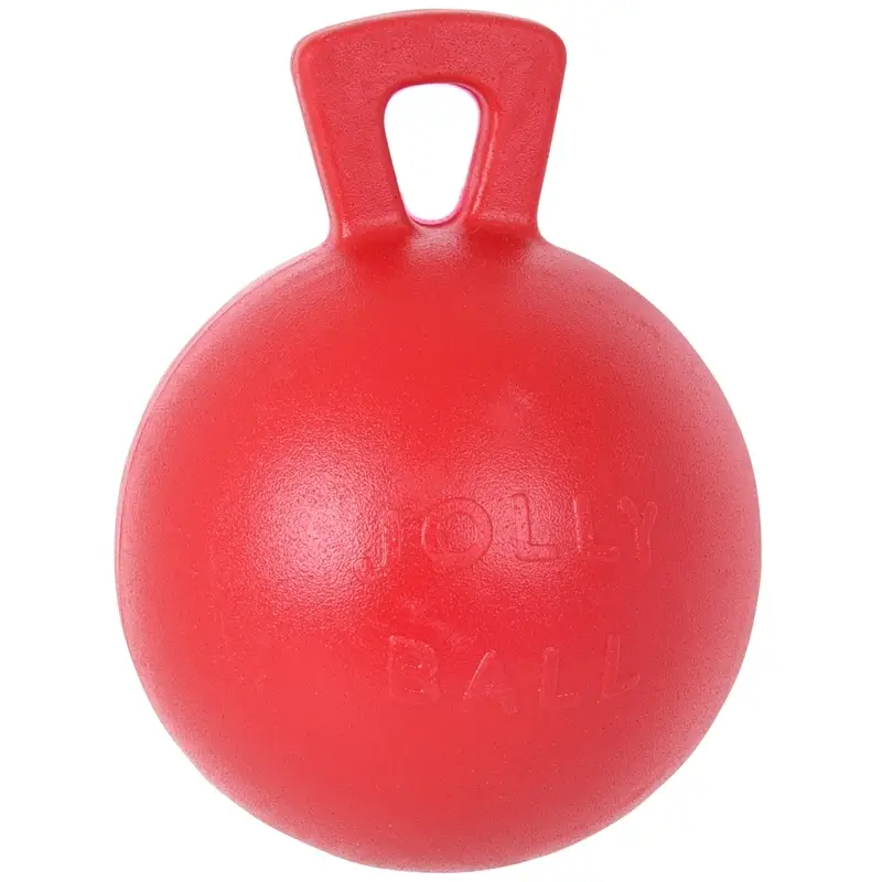 Spielball für Pferde, Pferdespielball "Jolly Ball", rot Preis Gesenkt