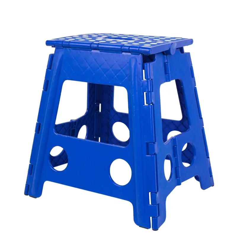 Klappbarer Tritthocker, Aufstiegshilfe Pferd, Hocker klappbar, kobaltblau Aktuell