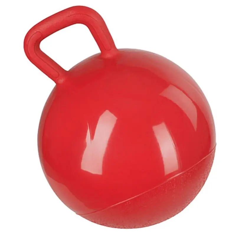 Heißes Angebot B-Ware: Spielball für Pferde, Pferdespielball, rot