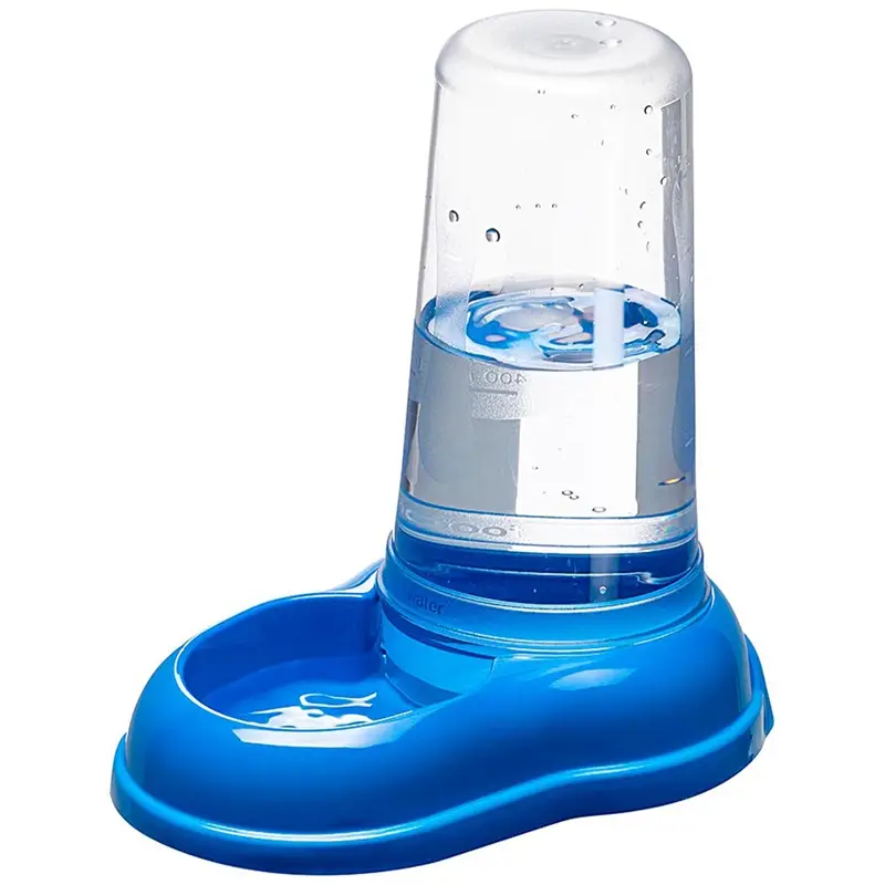 Highlight Futter- und Wasserspender "AZIMUT 600", für Hunde und Katzen, 600ml, blau