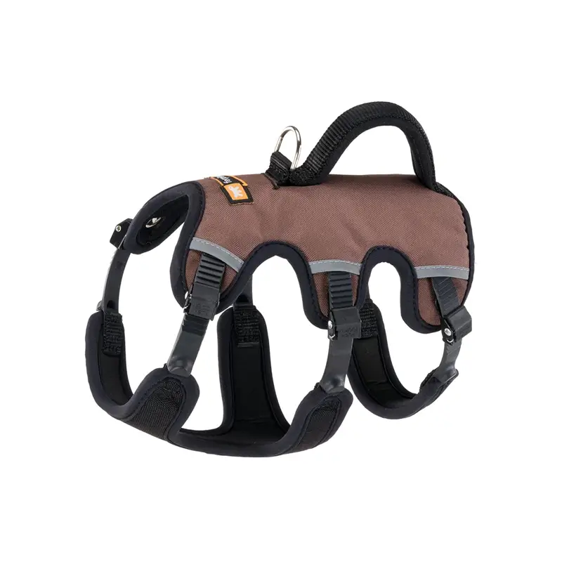 Markenprodukt Hundegeschirr, Ergotrekking, braun, S