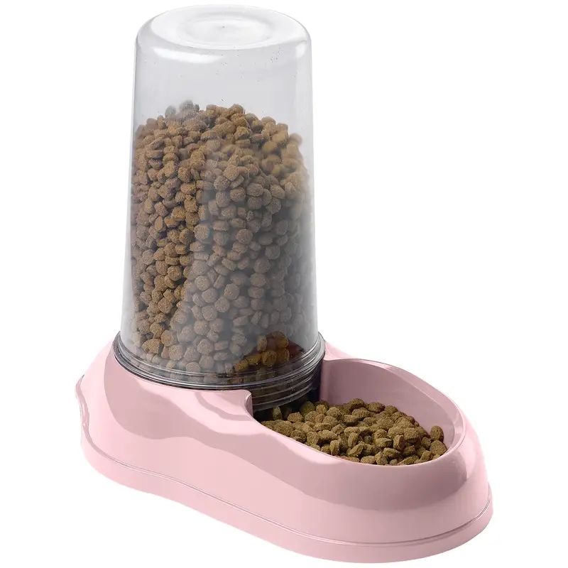 Futter- und Wasserspender "AZIMUT 600 Puppy", für Hunde und Katzen, 600ml, hellrosa Must-Have