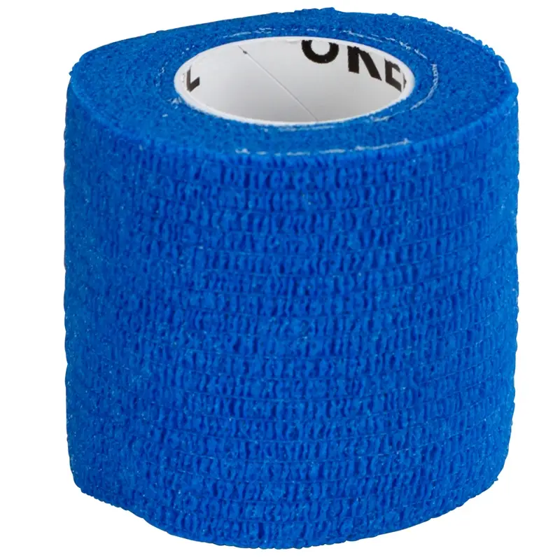 Preiswert Klauenverband 5 x 450cm - selbstklebender Verband für die Klauenpflege, blau
