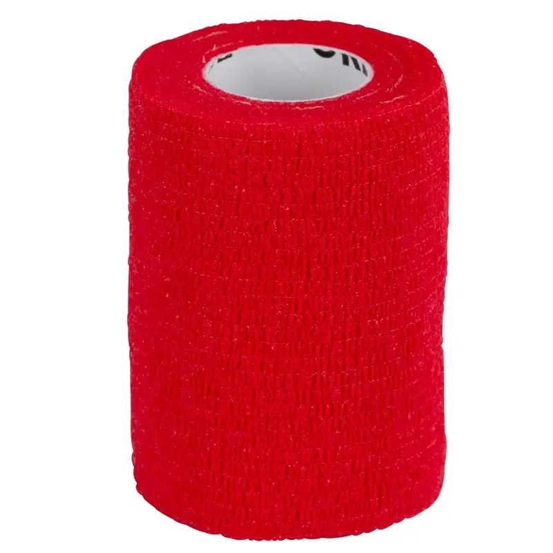 Heißes Angebot Klauenverband 7,5 x 450cm - selbstklebender Verband für die Klauenpflege, rot
