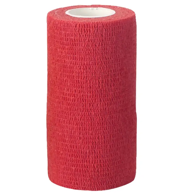 Klauenverband 10 x 450cm - selbstklebender Verband für die Klauenpflege, rot Letzte Chance