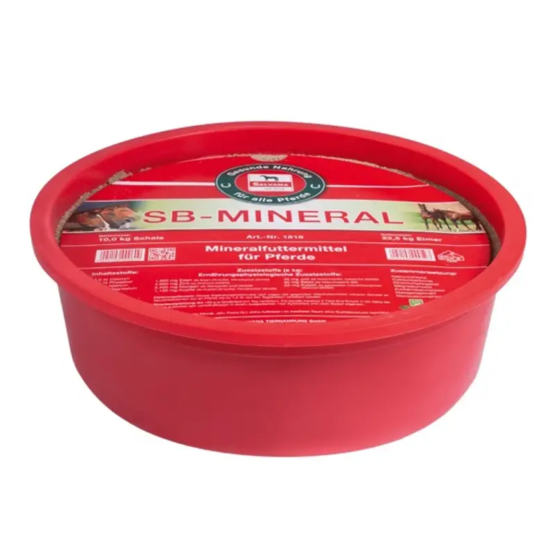 Finale Aktion SALVANA SB-MINERAL für Pferde, Mineralfuttermittel, Leckschale, 10kg