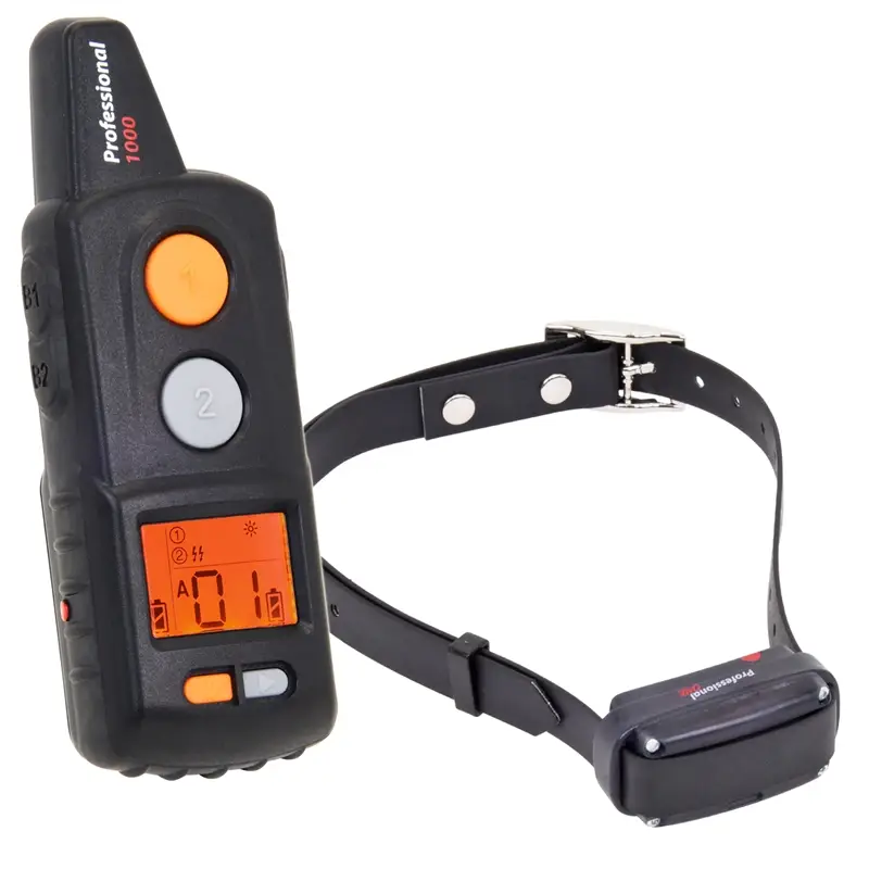 B-Ware: Dogtrace "D-Control professional 1000 ONE "Ferntrainer 1000m, Impuls +Vibration +Ton +Licht Geprüft