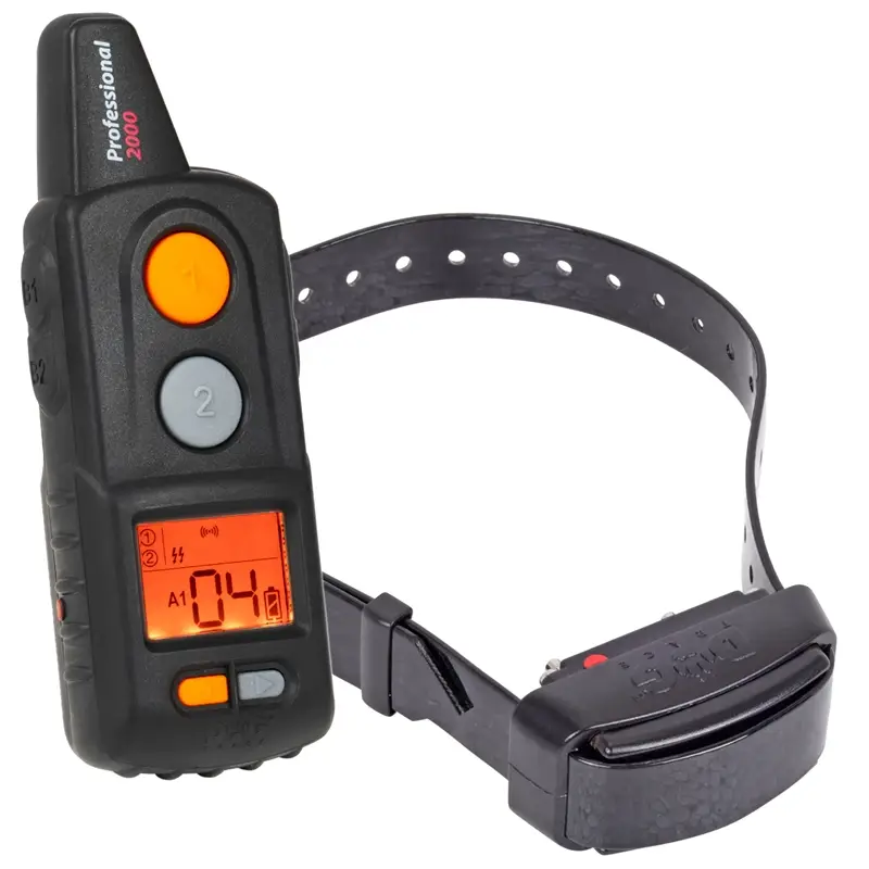 Beliebt B-Ware: Dogtrace "D-Control professional 2000" Ferntrainer 2000m, Impuls + Vibration + Ton + Licht