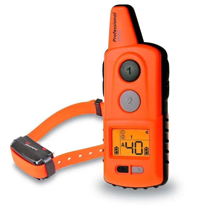 B-Ware: Dogtrace D-Control professional 2000 ONE - Profi Ferntrainer für Hunde 2000 m, orange Markenprodukt