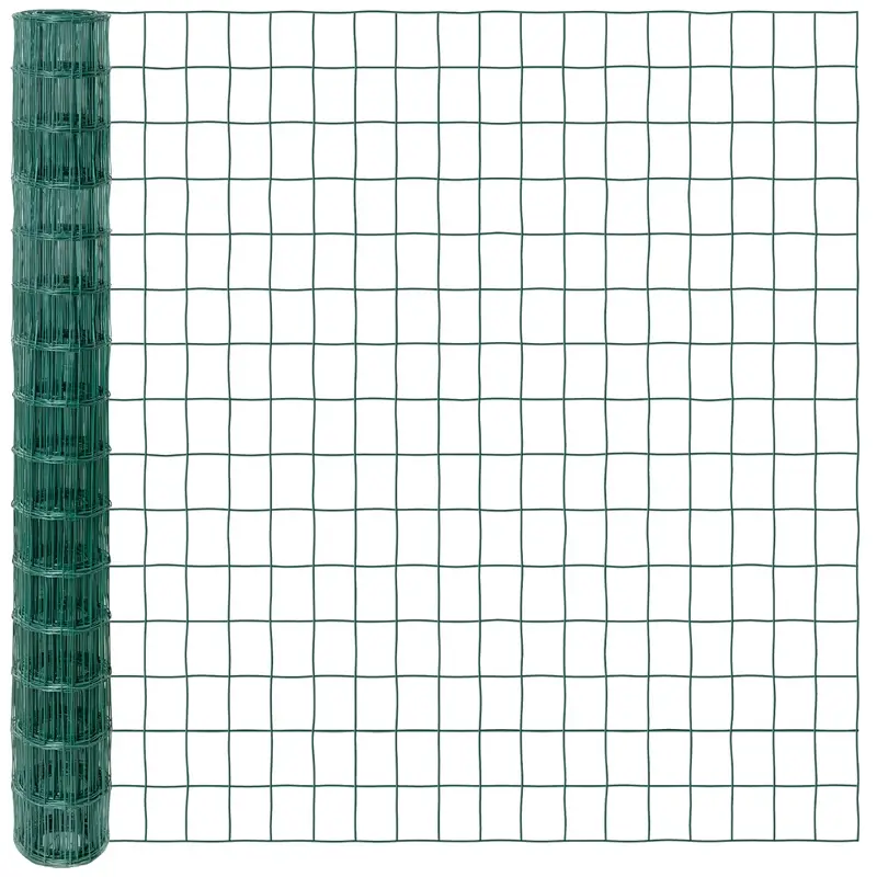 Top-Angebot 10m VOSS.garden Gitterzaun 150cm - Premium Maschendrahtzaun 100x75mm, Gartenzaun, grün
