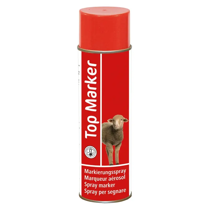 Top-Preis Schafmarkierungsspray Top Marker, rot, 500ml