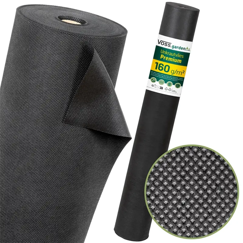 Billig VOSS.garden 27,5m² Premium Unkrautvlies 160g/m², 25m x 1,1m, Gartenvlies, extrem reißfest