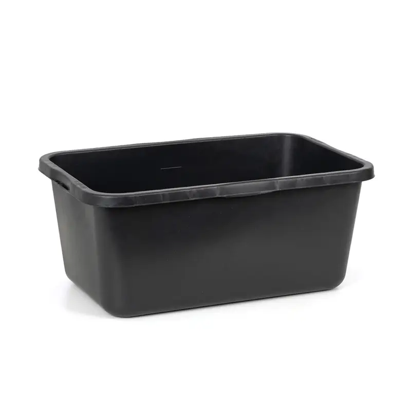 Markenprodukt Bauwanne, Stallwanne 40 l, Wassereimer, eckig