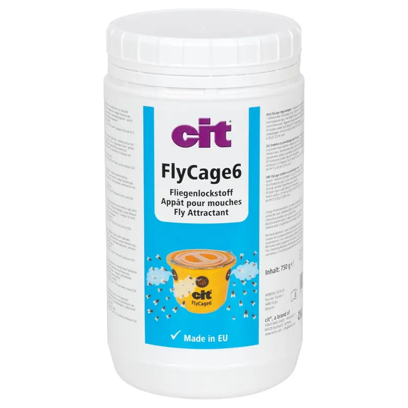 Jetzt Bestellen cit Fliegenlockstoff FlyCage6, Nachfüll Lockstoff für Fliegenfalle, 750g