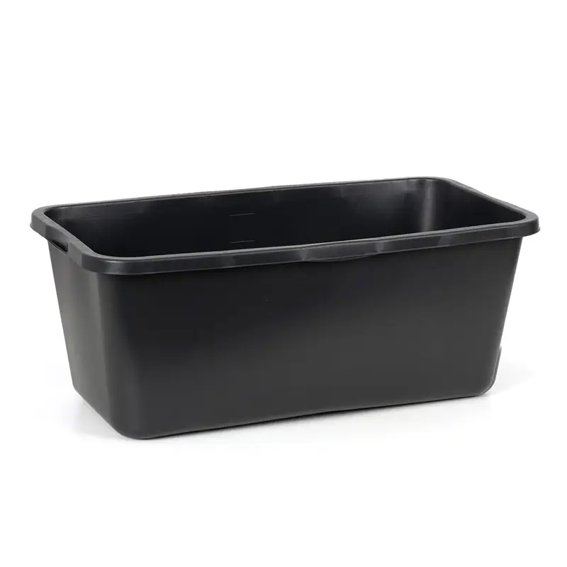 Markenware Bauwanne, Stallwanne 65 l, Wassereimer, eckig