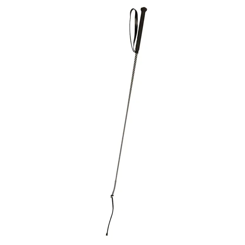 Covalliero Reitgerte 90cm, schwarz - komfortabler Griff mit Schlaufe Bestpreis