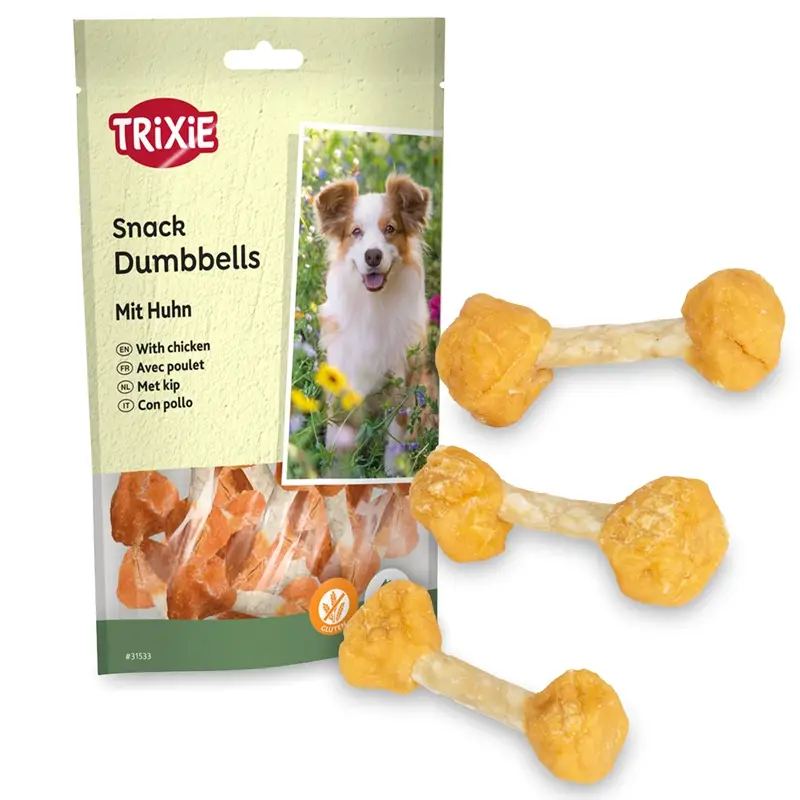 Trixie PREMIO Chicken Bites, Hundeleckerli mit Hähnchen, XXL-Pack 300g Kracherpreis