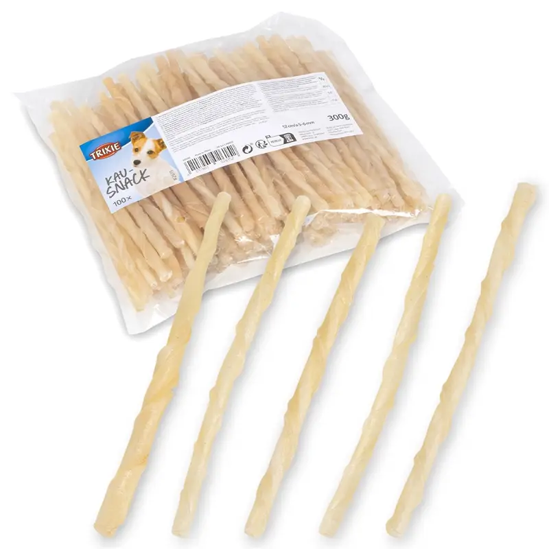 Jetzt Bestellen Trixie Kaurollen gedreht, 12cm, Ø 5-6 mm, 100 Stück