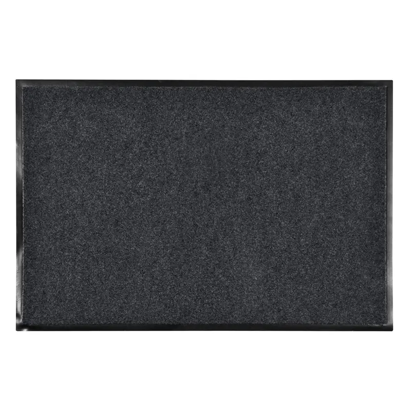 Fußmatte 60x90cm, Schmutzfangmatte, rutschfest, dunkelgrau Günstig
