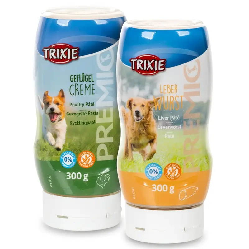 Solange Der Vorrat Reicht Trixie Premio XXL Set, Geflügelcreme, Leberwurst Paste