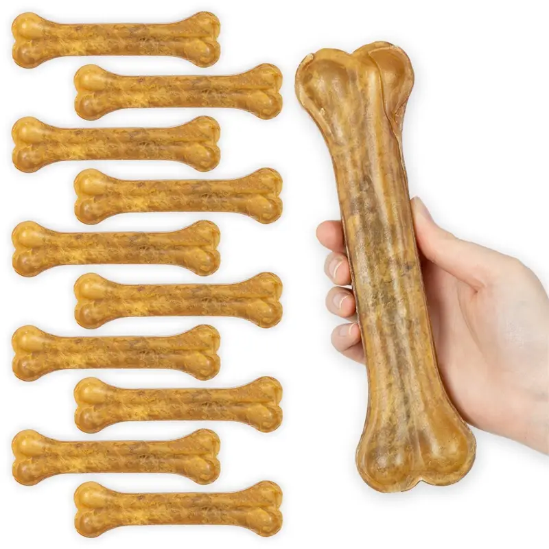 Ausverkauf 10x Trixie Kauknochen, gepresst, 22cm, 230g